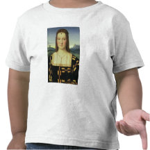 Porträt von Elizabeth Gonzaga, c.1504 (Öl auf Sche Tshirt