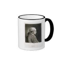 Porträt von Emmanuel Kant, deutscher Philosoph Teetasse