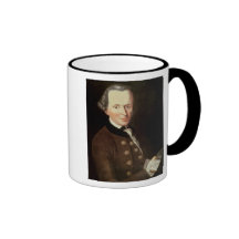 Porträt von Emmanuel Kant Kaffee Tasse