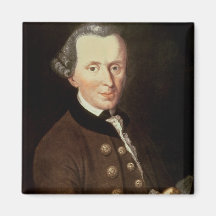 Porträt von Emmanuel Kant Kühlschrankmagnet