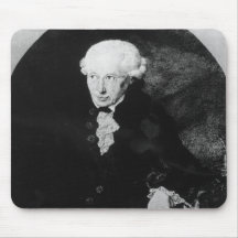Porträt von Emmanuel Kant Mousepads