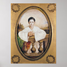 Porträt von Gaspard Deburau als Pierrot, c.1815 Posterdrucke