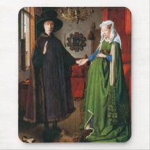 Porträt von Giovanni Arnolfini und seine Ehefrau Mauspad