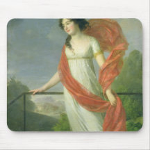 Porträt von Gräfin Theresia Fischrogen, 1801 Mousepads