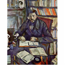 Porträt von Gustave Geffroy durch Paul Cézanne (Be Photo Statue