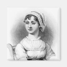 Porträt von Jane Austen Magnete