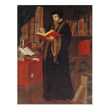Porträt von Johannes Calvin Postkarten