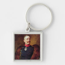 Porträt von Kaiser Wilhelm Ii Schlüsselband