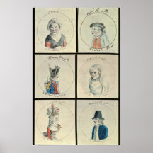 Porträts von Mary I Edward IV Plakate