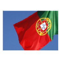 Portugal-Flagge Individuelle Einladungskarten