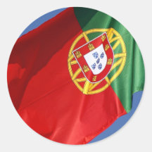 Portugal-Flagge Runde Sticker