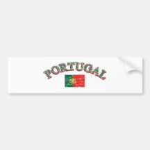 Portugal-Fußballentwurf Auto Sticker