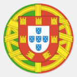 Portugal Runde Aufkleber