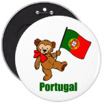 Portugal-Teddybär-Knopf Anstecknadelbutton