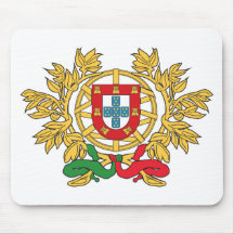 Portugal-Wappen Mousepads