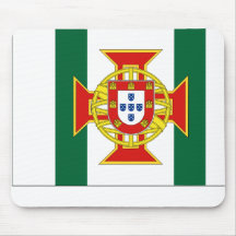 Portugiesischer Kolonien-Gouverneur, Portugal-Flag Mousepads