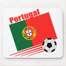Portugiesisches Fußball-Team Mauspad
