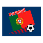 Portugiesisches Fußball-Team Postkarten