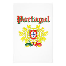Portugiesisches Wappen des Schmutzes Entwürfe Individuelle Büropapiere