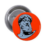 Poseidon Statue Anstecknadelbutton