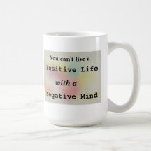 Positives Leben Kaffee Tasse