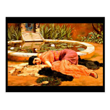 Postcard-Classic/vintage-John William Godward 2