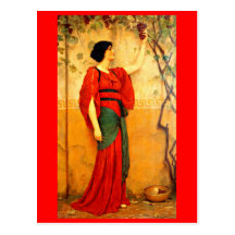 Postcard-Classic/vintage-John William Godward 3