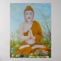 Poster,,Budha,, von G.Slowinska-Willner