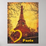 POSTER - Eiffel Tower Paris