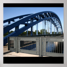 Poster, Sternbrücke Magdeburg
