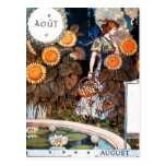 Postkarte:  August Auot