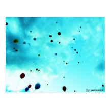 Postkarte - Ballons