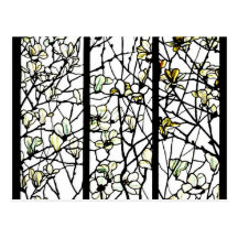 Postkarte-Befleckter Glas-Louis Tiffany 10