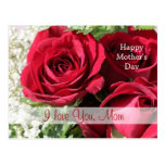Postkarte der Tag der Rosen-Mutter