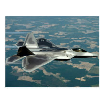 Postkarte des Raubvogel-F-22