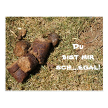 Postkarte "Du Bist mir sch….egal! "