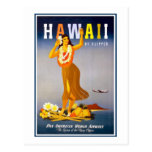 Postkarte-Hawaii Vintag