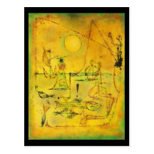 Postkarte-Klassische/Vintage Kunst-Klee 31