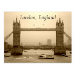 Postkarte Londons, England
