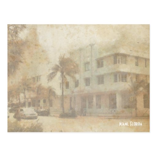 Postkarte Miamis Florida