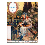 Postkarte: Monat Mai - MAI