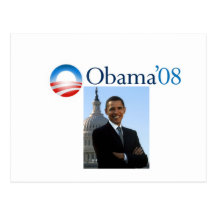 Postkarte Obama '08