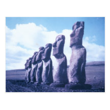 Postkarte-Ostern Insel, Chile