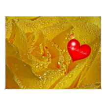 Postkarte  Postcard  Ich liebe Dich