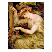 Postkarte: Rossetti - Seebann