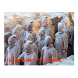 POSTKARTE - Terrakotta-Krieger Xián China postkarten