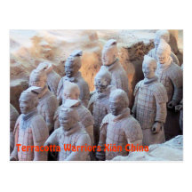POSTKARTE - Terrakotta-Krieger Xián China
