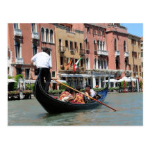 Postkarte Venedigs, Italien