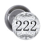 Postleitzahl 222 anstecknadel