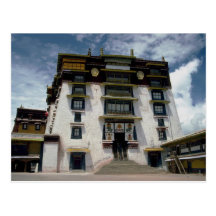 Potala inneres Gericht, Tibet, China Postkarten